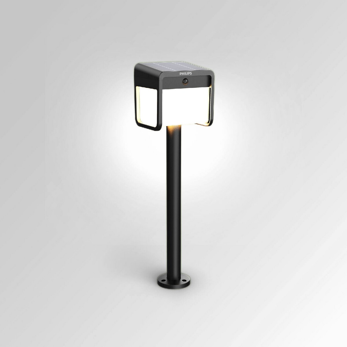 Philips Ezra UltraEfficient solární LED sloupek se senzorem černá, 1,8 W, 250/25 lm, 3000 K - thumb (2)