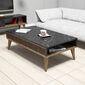 Masă de cafea Milan Walnut Black