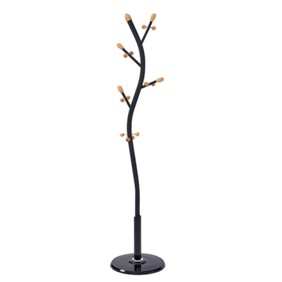 Suport de haine din metal Sadik, negru, 175 cm