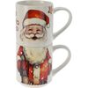 Santa 2 db-os bögrés szett, 265 ml, porcelán