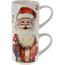 2dílná sada hrnků Santa, 265 ml, porcelán