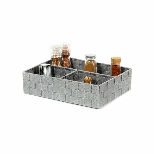Compactor Organizator za perilo in dodatke TEX, 32x 25 x 8 cm, siva