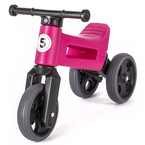 Teddies Odrážedlo Funny wheels Rider Sport 2v1, růžová