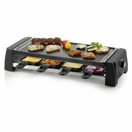 Appareil à Raclette/Pierrade/Grill Domo DO9190G - 8 personnes à prix bas