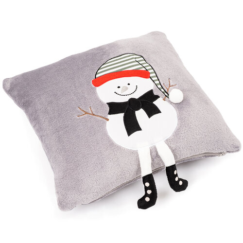 4Home Frosty Snowman karácsonyi párnahuzat, 40 x 40 cm