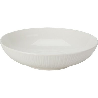 White porcelán mélytányér, átmérő 23 cm