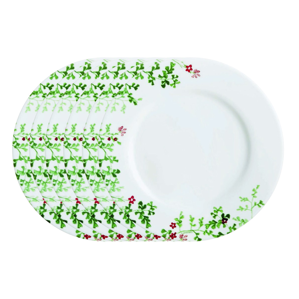 Luminarc Sada dezertných tanierov Herbier 19 cm, 6 ks