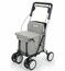 Carlett Senior Comfort nakupovalna torba nakolesih 29 l, siva