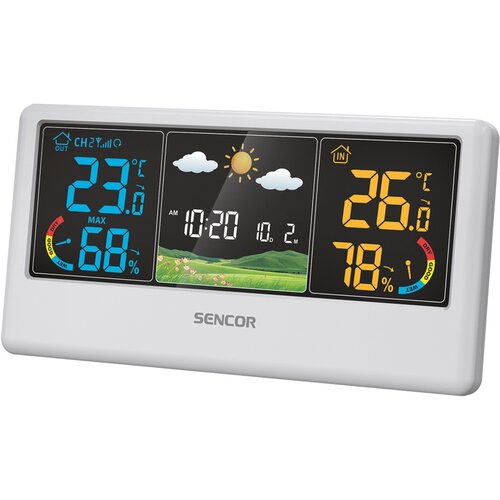 Sencor SWS 4100 W meteostanica, biela