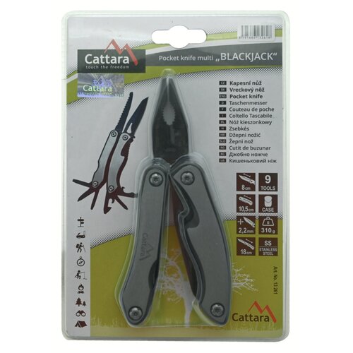 Cattara 13261 Багатофункціональні плоскогубціBlackjack, 10,5 см