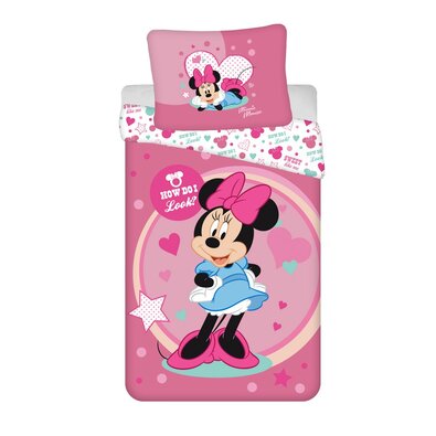 Дитяча постільна білизна Minnie "Sweet like me"  micro, 140 х 200 см, 70 х 90 см