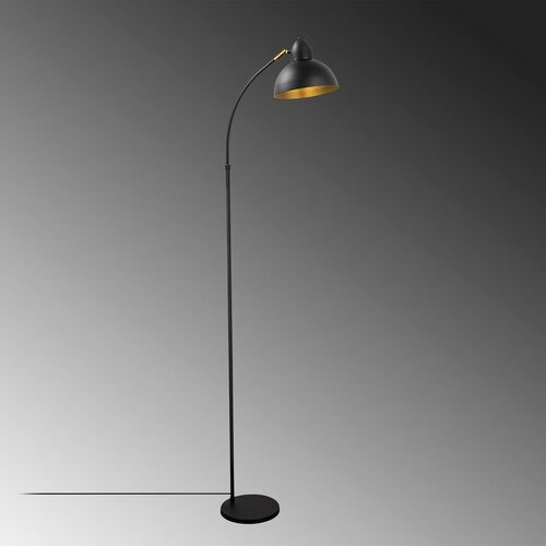 Stojacia lampa Varzan - 10855, čierna
