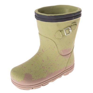 Cvetlični lonec Betonová bota, 22,5 x 20 x 11 cm