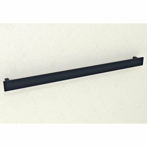 SAPHO PX088 Patron suport pentru prosoape, 100 x 6cm, negru mat