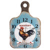 Nástěnné hodiny Dřevěné prkénko Rooster
