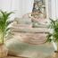 Stella Ateliers Poszewka na poduszkę z adamaszku Reena jade opal, 80 x 80 cm
