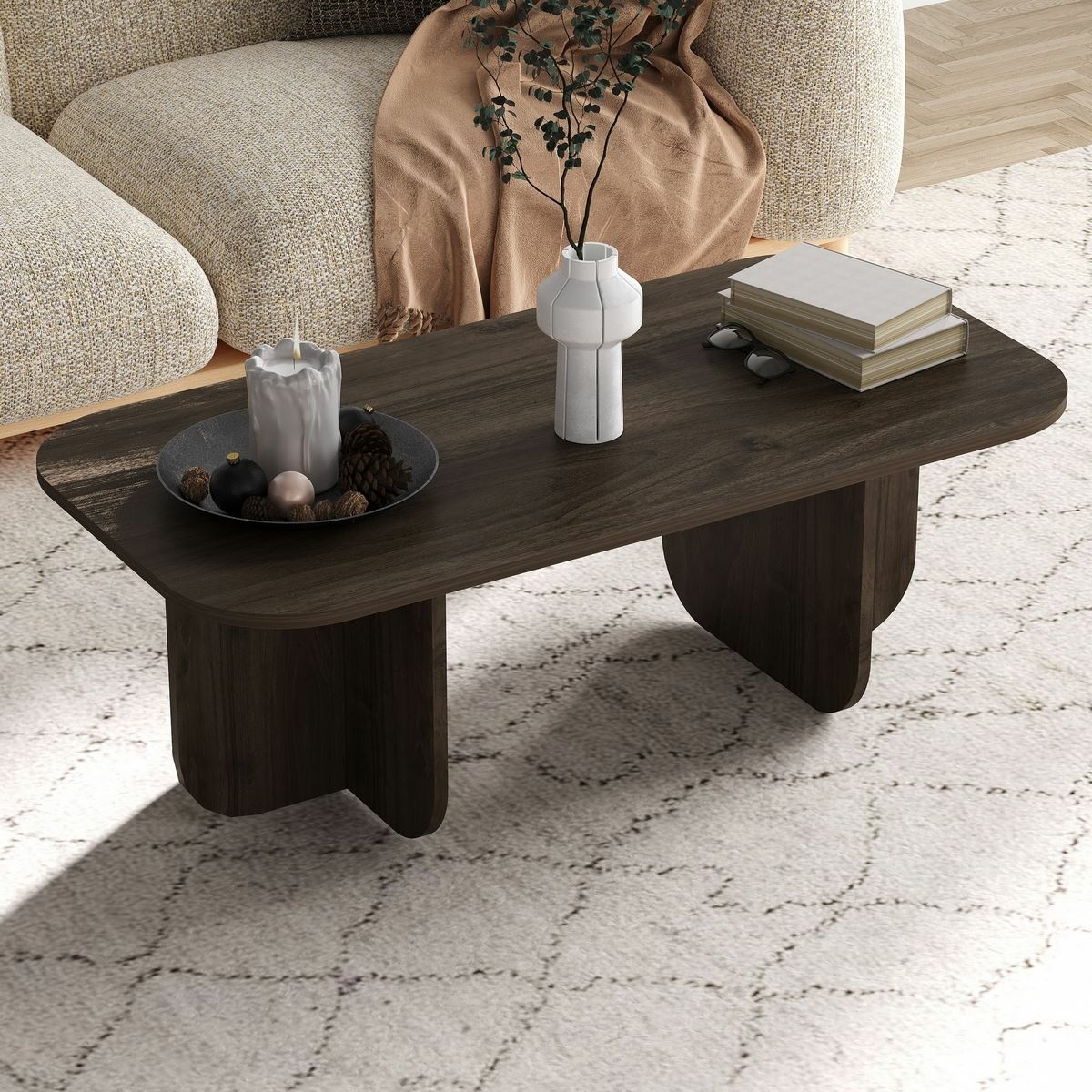 Konferenčný stolík Becaj Walnut