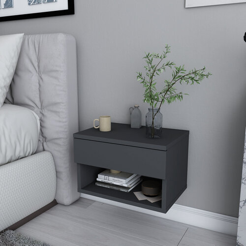Stolik nocny Jamot Anthracite