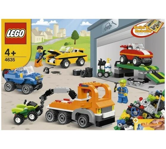 Lego Creator 4635 Bav sa s autíčkami, viacfarebná