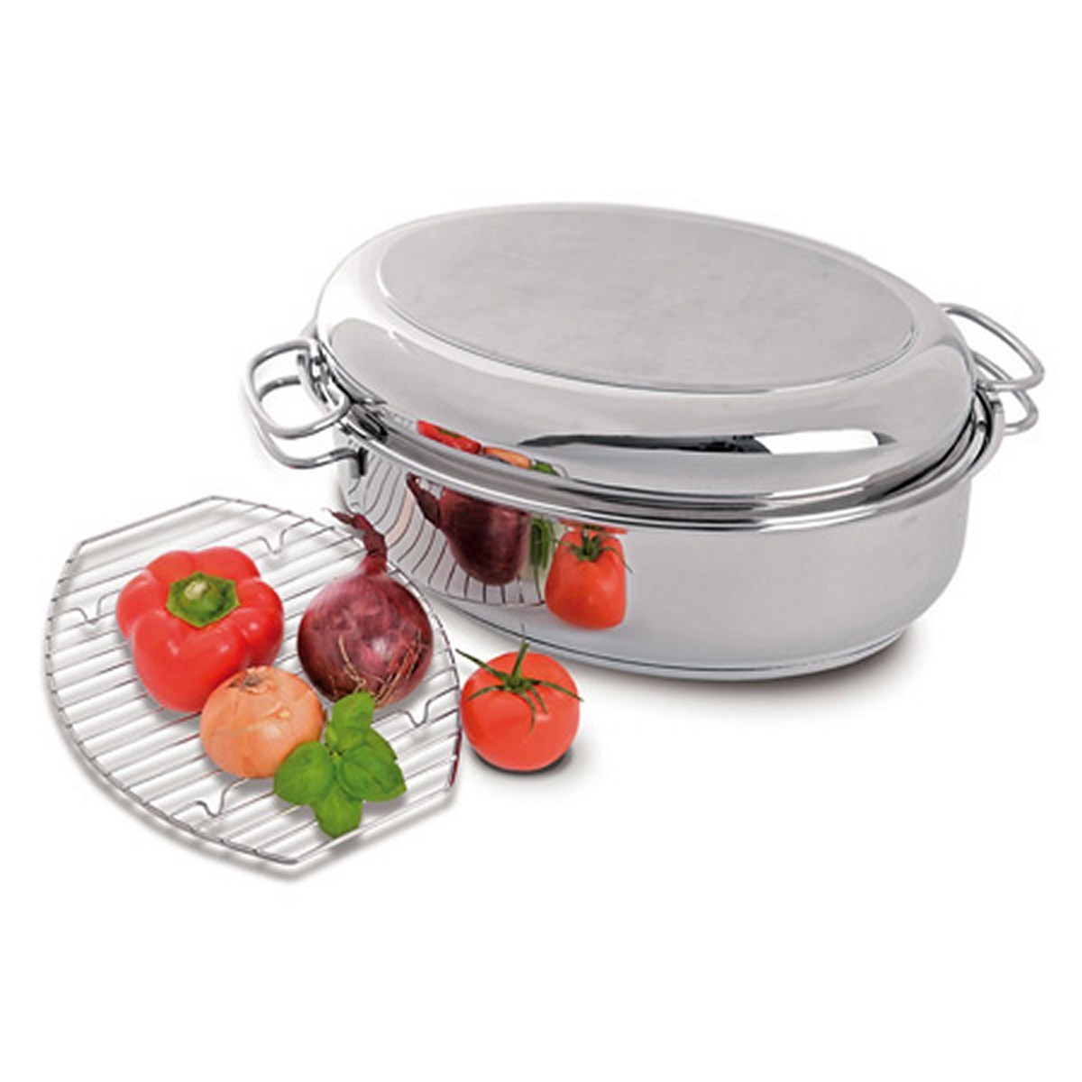 Pekáč nerez s vekom 38 x 25 x 12 cm, orion 123748