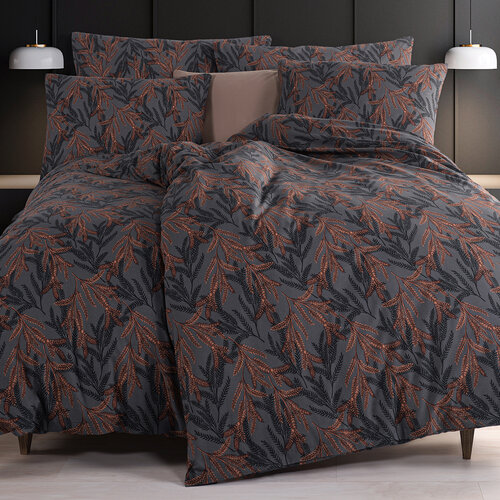 4Home Baumwollbettwäsche Renforcé Midnight Fern, 140 x 200 cm, 70 x 90 cm