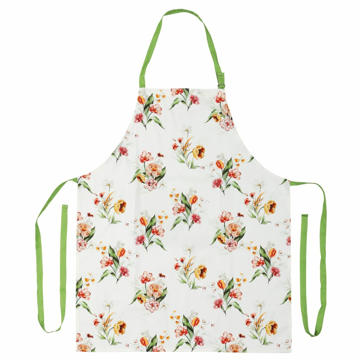 Konyhai kötény Bazsarózsa késő nyári színekben ,85 x 70 cm