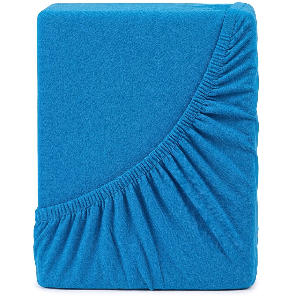 4Home jersey prestieradlo tmavomodrá, 180 x 200 cm