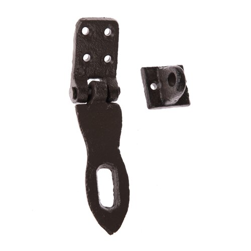 Gusseiserner Riegel Schwarz, 9 x 3,9 cm