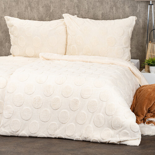 Lenjerie de pat din microflanel 4Home Punto, 140 x200 cm, 70 x 90 cm