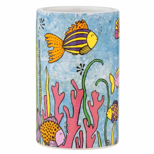 Wenko Keramični lonček za zobne ščetke OceanRollin Art