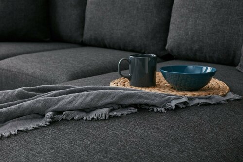 Sofa narożna Eva Lewa Antracyt
