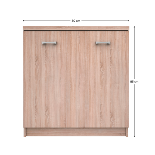 Dulap TOPTY 2D tip 21, stejar Sonoma