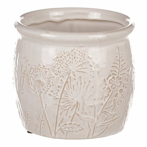 Husă pentru flori Flores, 14 x 12 x 14 cm,ceramică