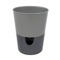 Plastia Samozavlažovací květináč Rosmarin, šedá Plastia Samozavlažovací květináč Rosmarin, šedá