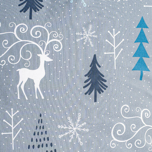4Home Bavlněné povlečení Elegant deer grey, 160 x 200 cm, 70 x 80 cm