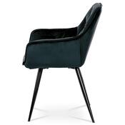 Set de scaune de sufragerie DCH-421 BK4, 2 buc.