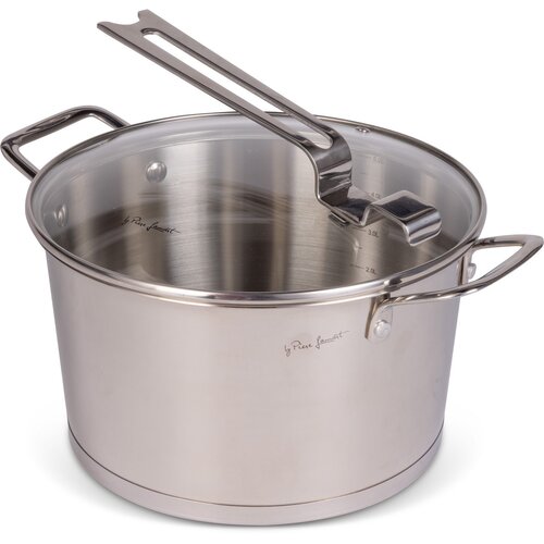 Cratiță cu capac Conic Lamart LT1276 diam. 24 xînălțime 13 cm