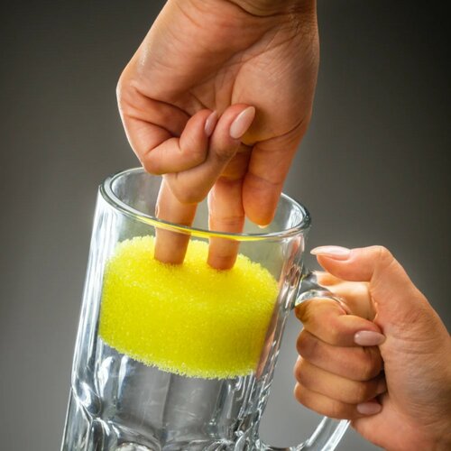 Scrub Daddy Burete Fresh Lemon, galben
