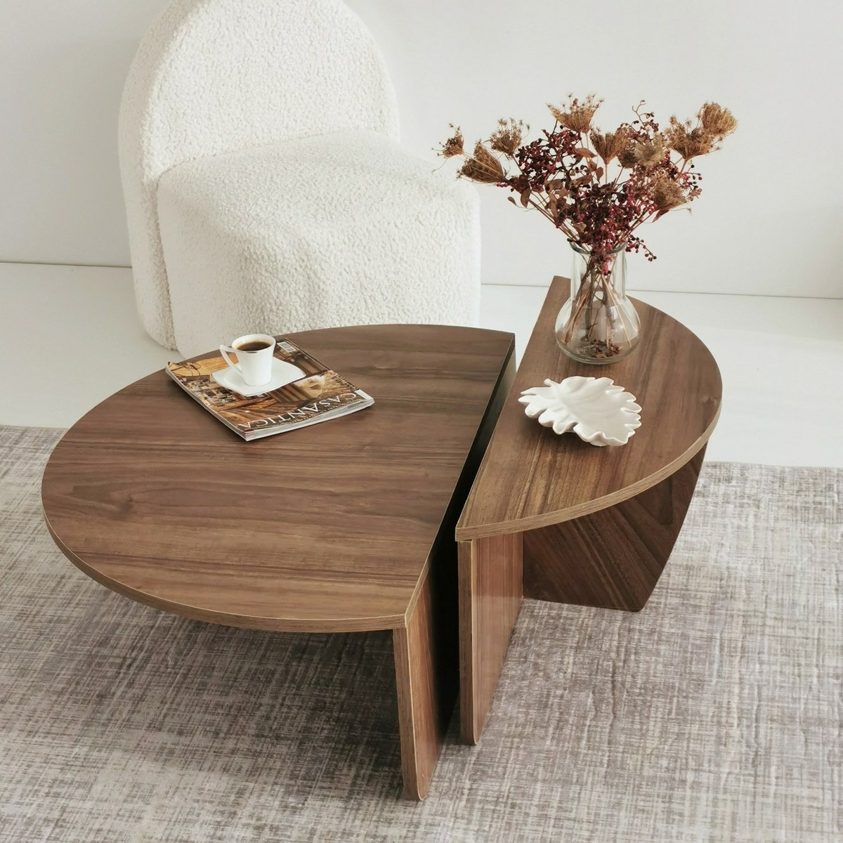 Konferenčný stolík Podium Walnut