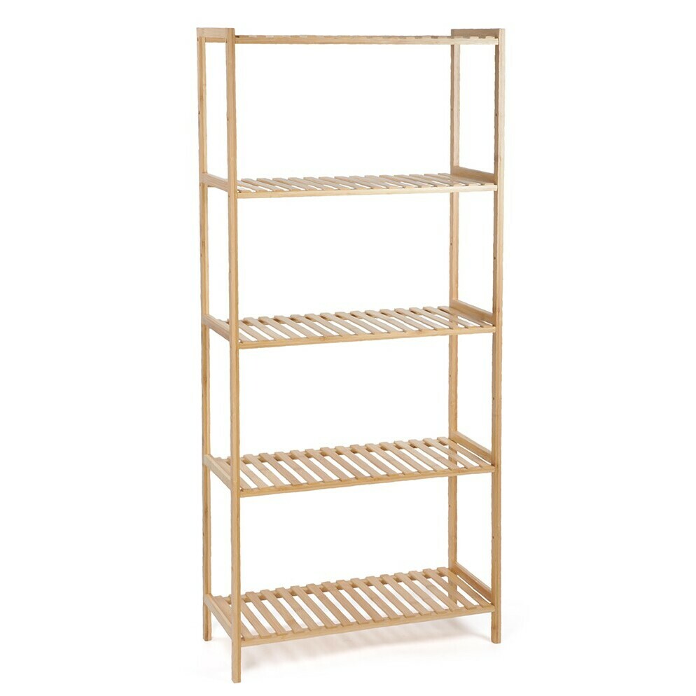 Koupelnový regál WABISABI RACK 5, bambusový