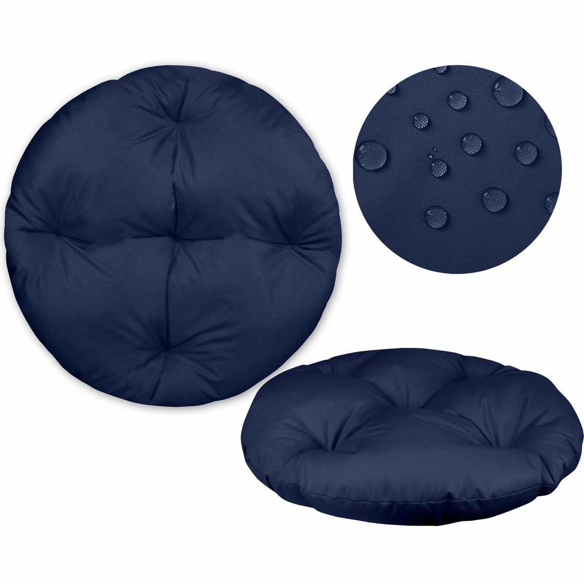 Domarex XXL Oxford Brasil vízálló székpárnasötétkék, 65 cm