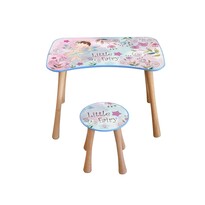 Gyermekasztal székkel Virágtündér, 65 x 41 x 47 cm