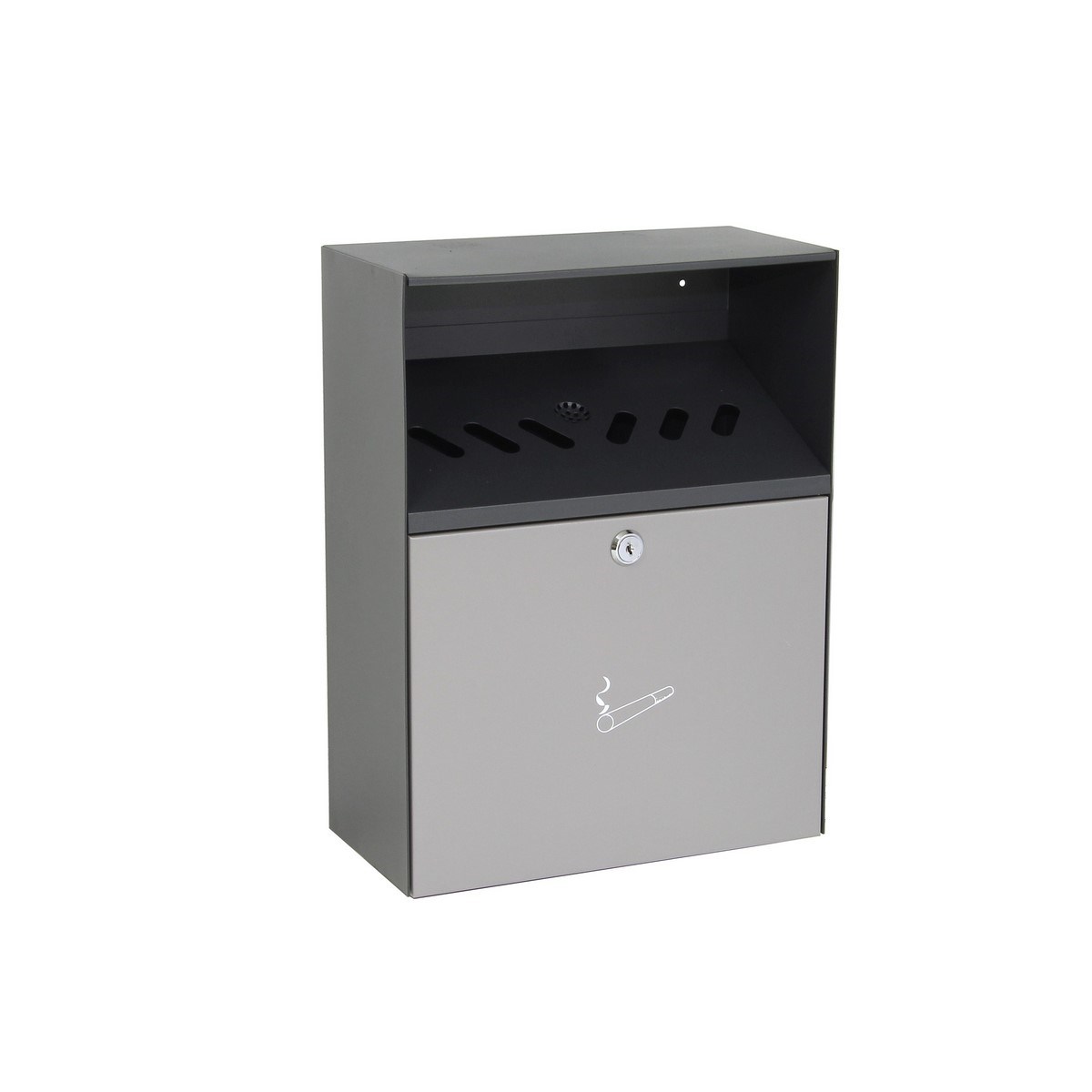 Richter Závesný oceľový popolník Brick, čierna