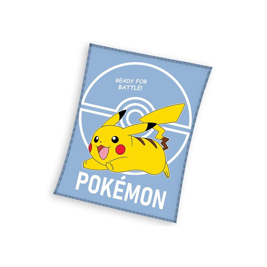 Carbotex Kocyk dziecięcy Pokémon Wybieram PanaPikachu, 110 x 140 cm