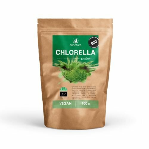 Obrázok Allnature Chlorella prášek BIO 100 g