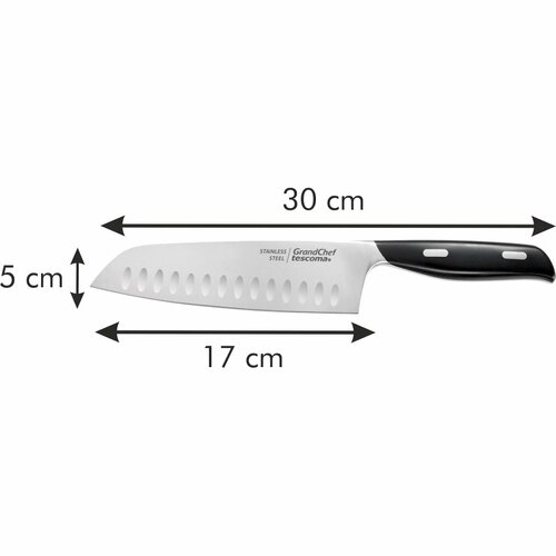 Tescoma Nóż Santoku GrandCHEF, 17 cm