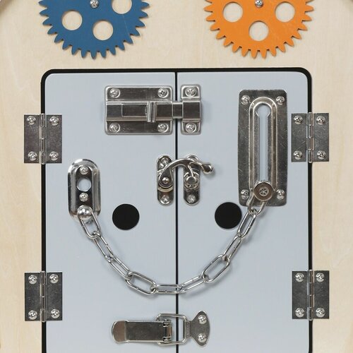 2Kids Toys Activity board Domček, sivá