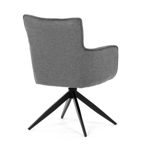 Set de scaune de sufragerie cu mecanism deîntoarcere DCH-P3170 GREY2, 2 buc.