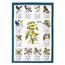 Textilní kalendář 2016 Ptáci, 45 x 65 cm