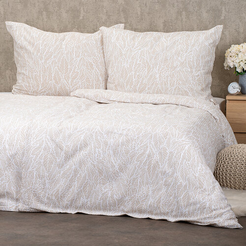 Lenjerie de pat bumbac creponat 4Home Natural, 140 x 220 cm, 70 x 90 cm